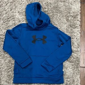 Under Armour Royal Blue Pullover with Black Logo